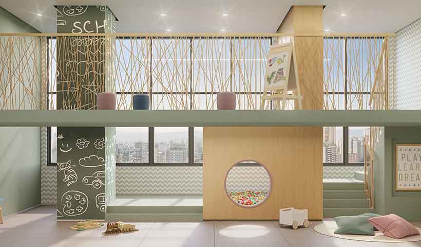 Jota Vila Mariana – Brinquedoteca no 11º andar