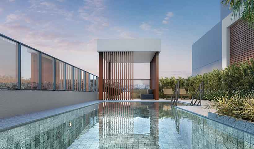 Jota Vila Mariana – Pool House no 28º andar