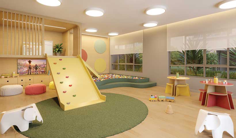 PERSPECTIVA ILUSTRADA DA BRINQUEDOTECA