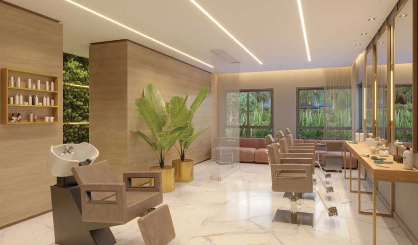 PERSPECTIVA ILUSTRADA DO ESPAÇO BEAUTY