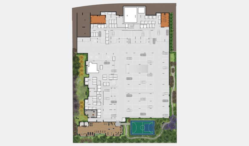 Mooca Città Firenze – Implantação 2º Subsolo