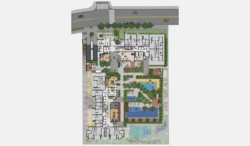 Mooca Città Firenze – Implantação Térreo Lazer