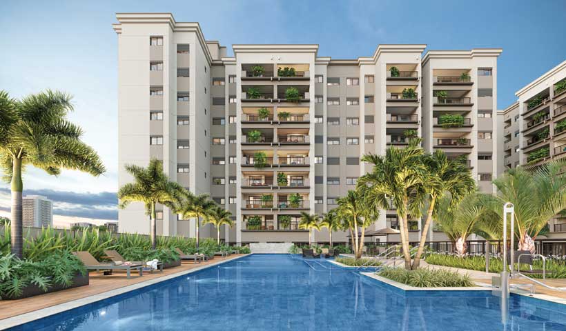 PERSPECTIVA ILUSTRADA DA PISCINA