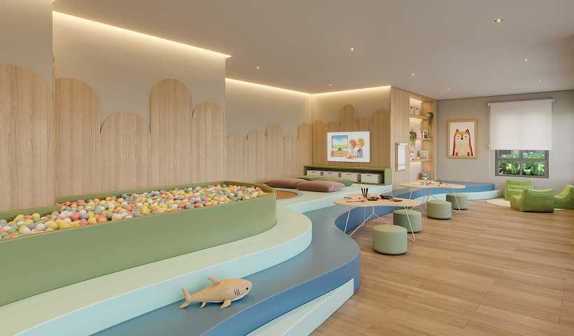 PERSPECTIVA ILUSTRADA DA BRINQUEDOTECA