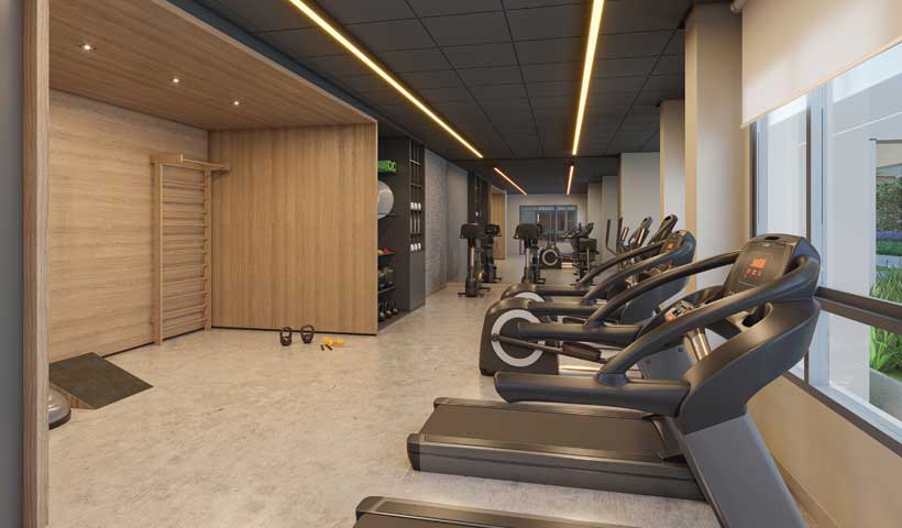 PERSPECTIVA ILUSTRADA DO FITNESS AERÓBICO