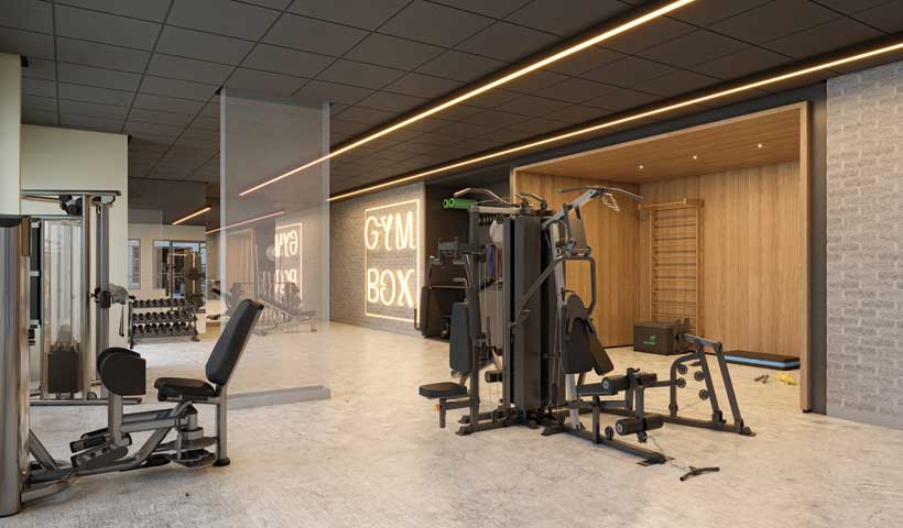 PERSPECTIVA ILUSTRADA DO FITNESS MUSCULAÇÃO