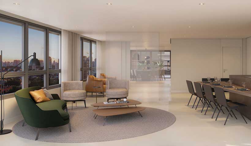 PERSPECTIVA ILUSTRADA DO GOURMET ROOFTOP 01