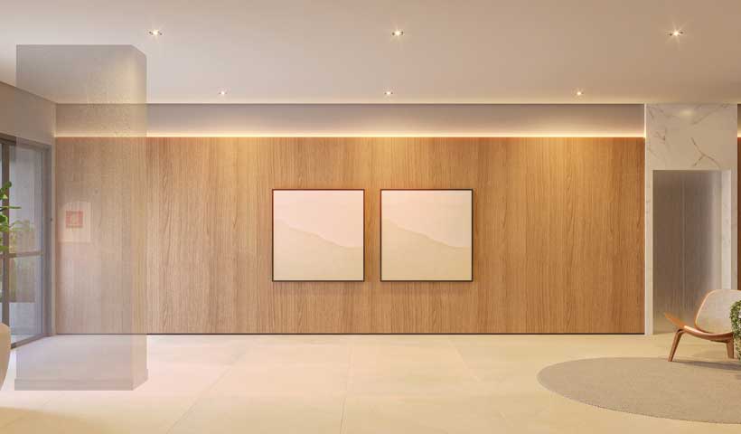 PERSPECTIVA ILUSTRADA DO HALL SOCIAL