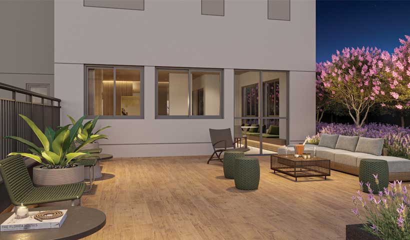 PERSPECTIVA ILUSTRADA DA PRAÇA GOURMET