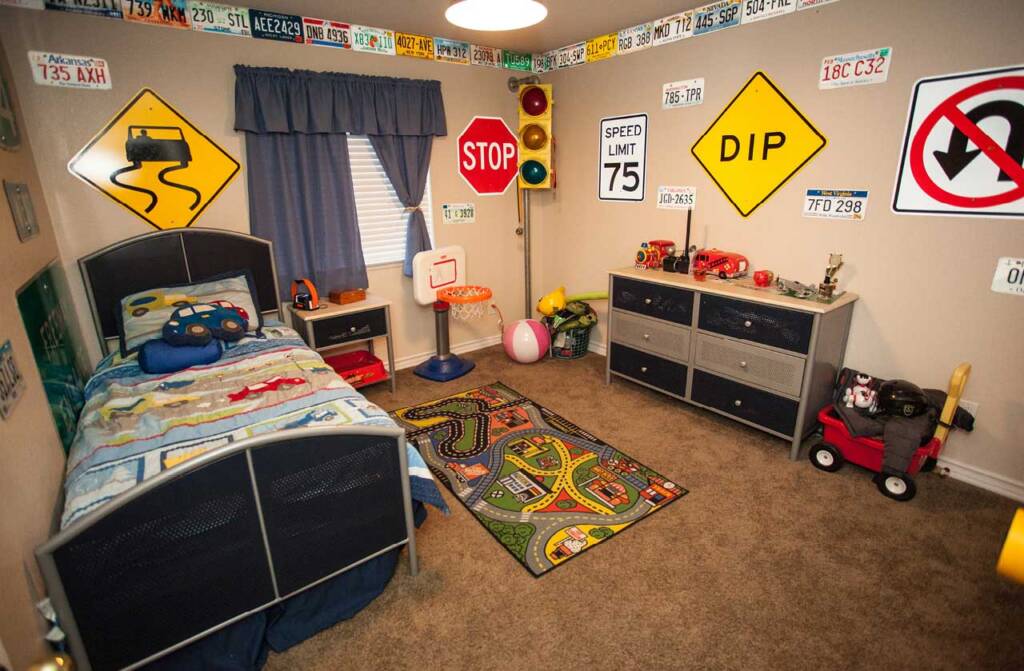 Quarto com decoração infantil