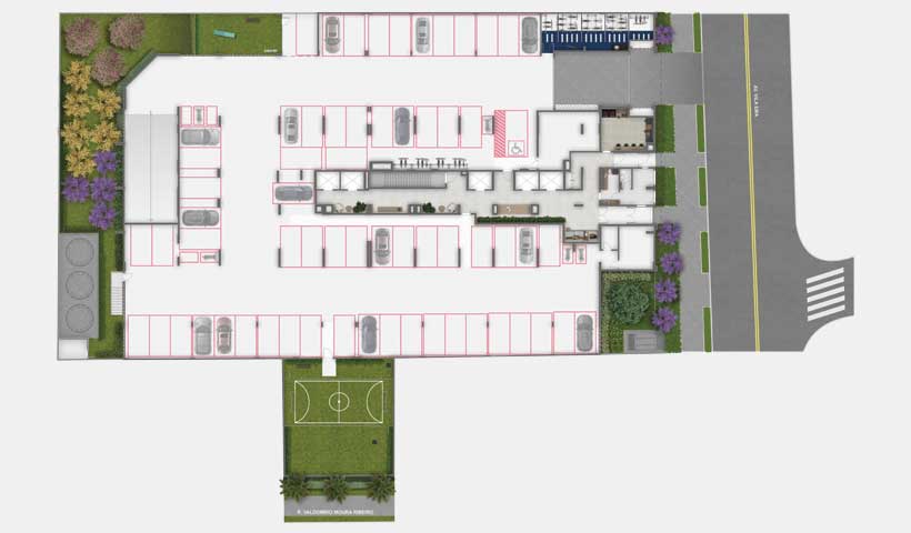 Implantação Pavimento Térreo