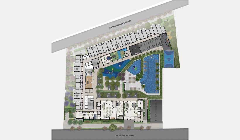 Implantação térreo