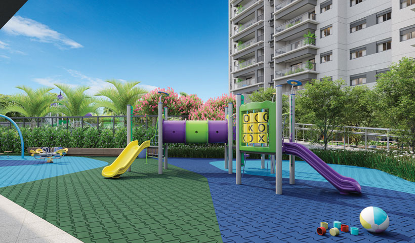 Perspectiva ilustrada do playground