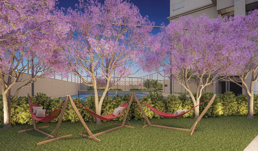 Perspectiva ilustrada do redário