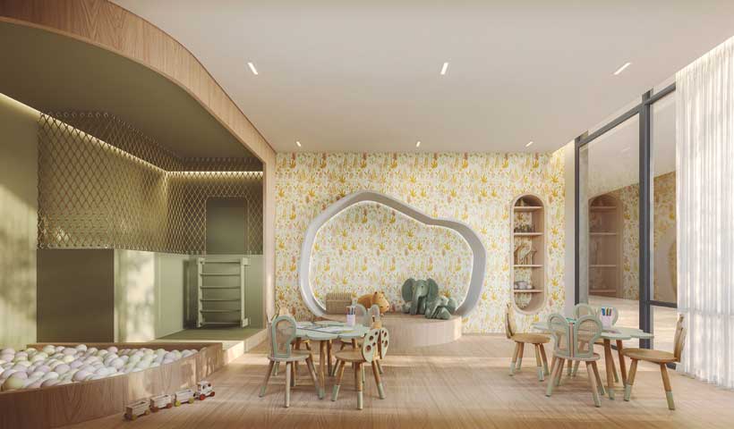 Brinquedoteca – Perspectiva ilustrada