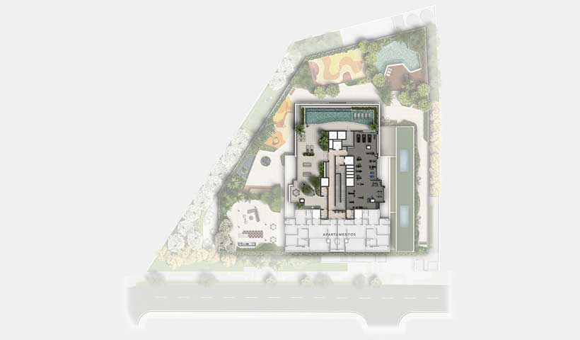 Implantação Rooftop – 36° pavimento