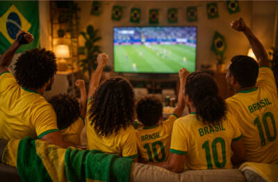 Copa do Mundo em casa: ideias para reunir amigos e família com conforto e praticidade
