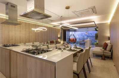 Cozinhas integradas: como decorar e otimizar espaços compactos