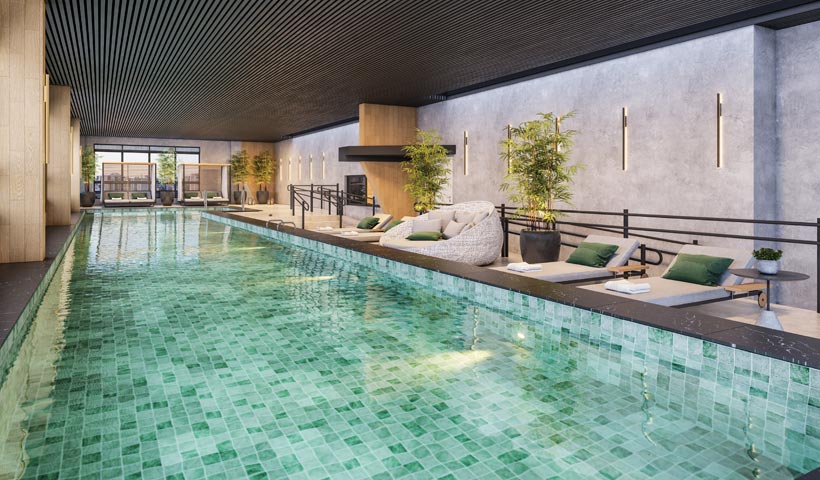 air brooklin – piscina coberta aquecida de 25 m