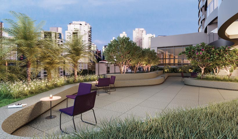 air brooklin – praça arquibancada