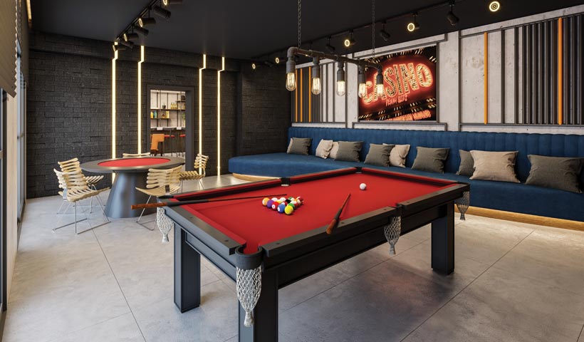 Air brooklin – salão de jogos adulto