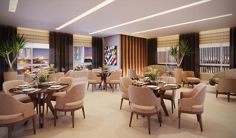 Artis Jardim Prudência – Salão de Festas