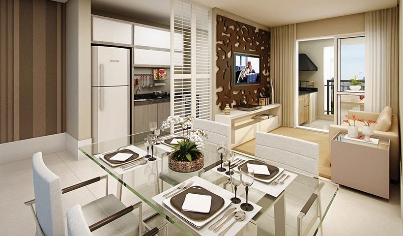 Bosque Ventura – Living de 65 m²