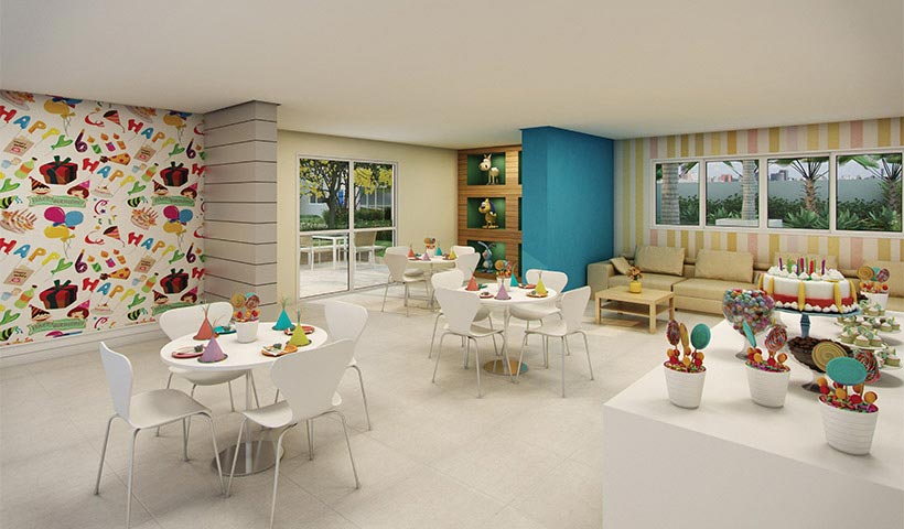 Chácara Cantareira – Salão de festas infantil