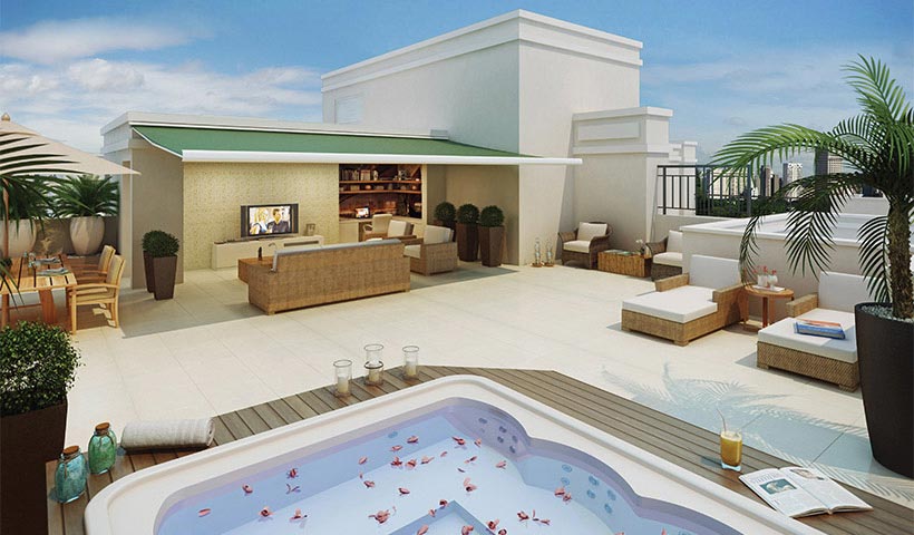 Chateau Monet – Cobertura de 131 m²