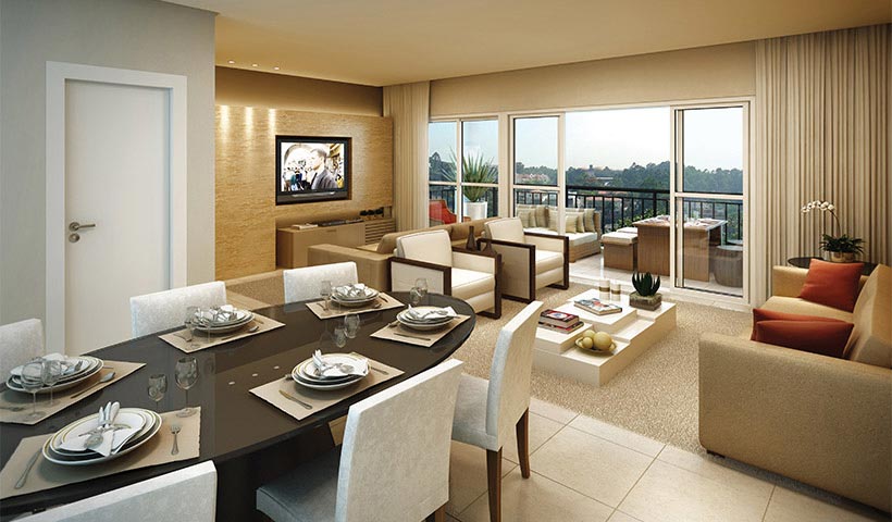 Chateau Monet – Living de 105 m²