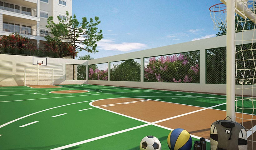 Chateau Monet – Quadra poliesportiva