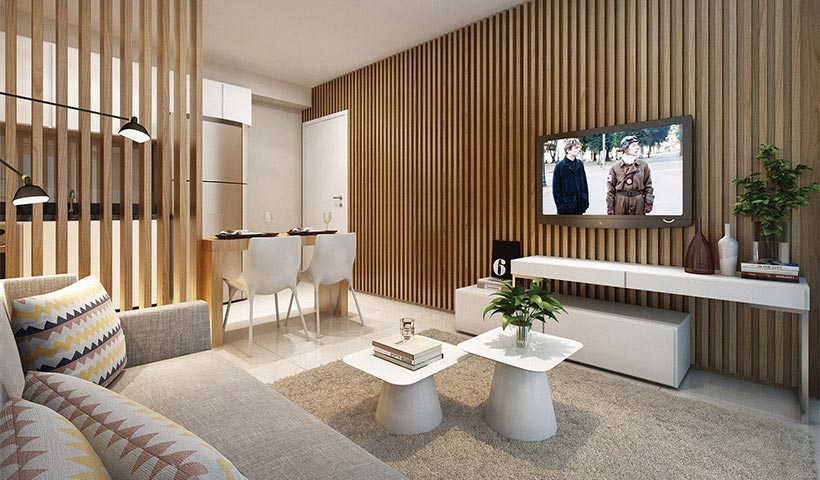 Alameda – Living de 56 m²