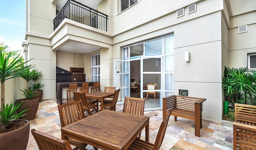 Cidade Maia Botânica – Terraço com Churrasqueira Gourmet