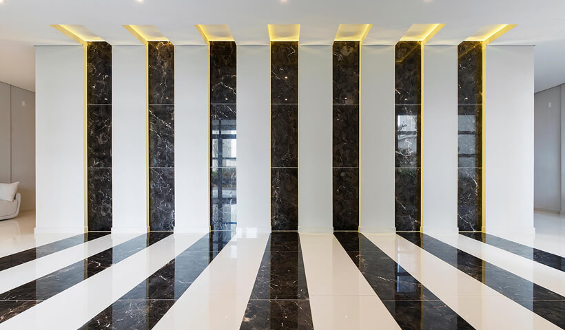 Cidade Maia Jardim – Hall Social Torre B