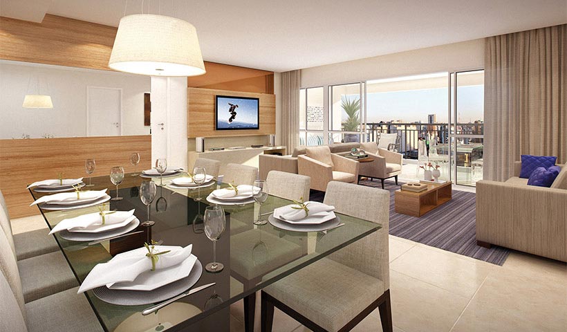 Reserva – Living de 154 m²