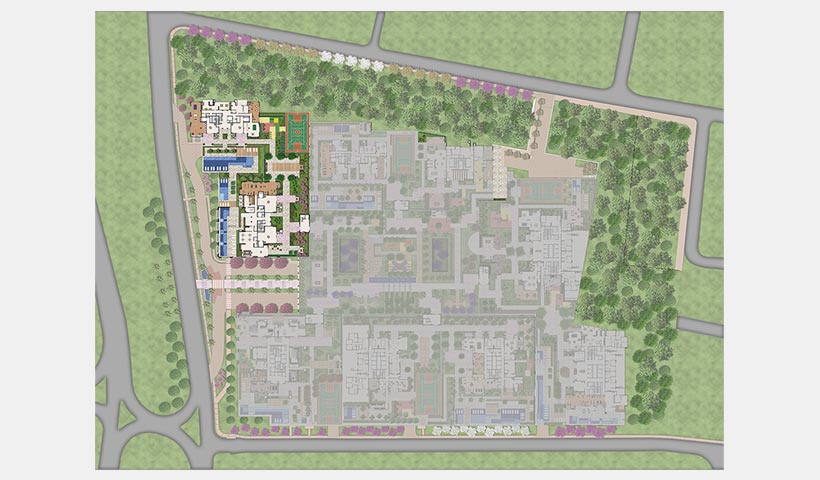 Reserva – Fotomontagem com implantação