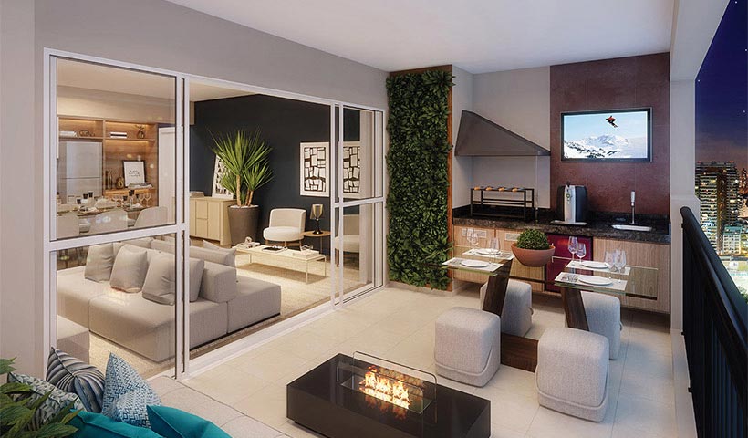 Clima São Francisco – Terraço de 86 m²