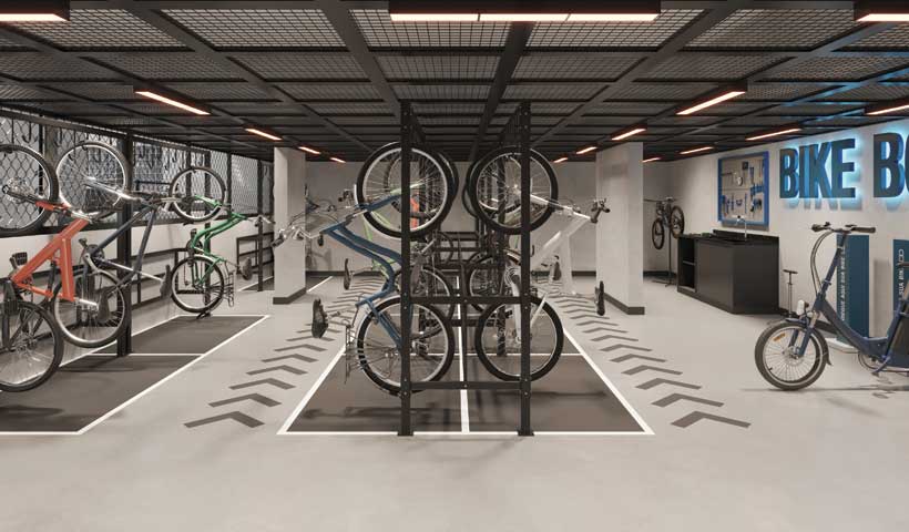 East Blue – Bicicletário