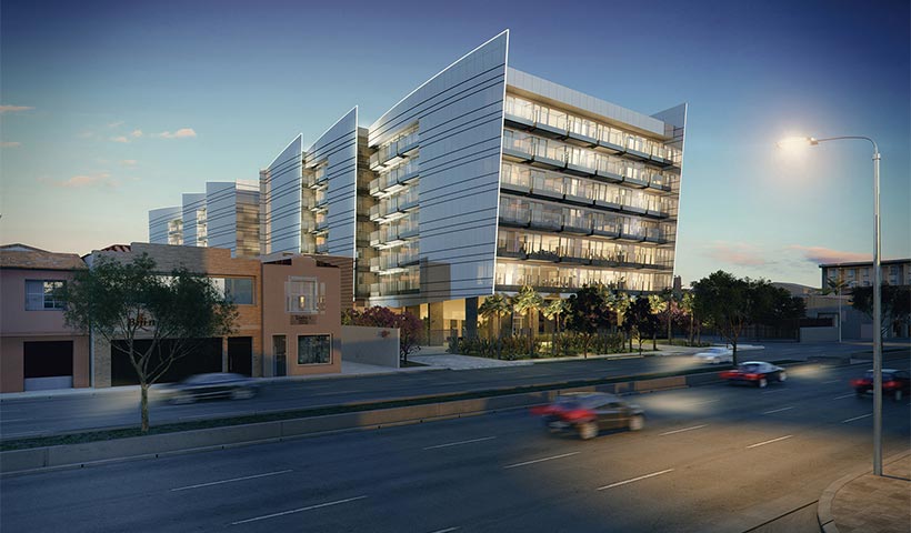 EZ Mark – Avenida com inserção da fachada