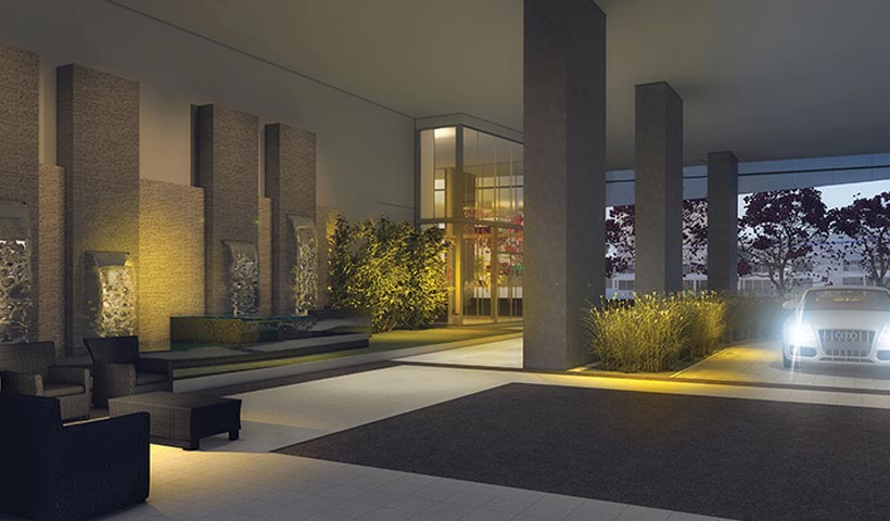 EZ Mark – Port cochere pilotis