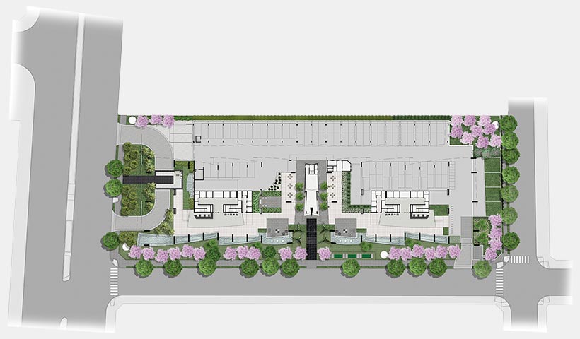 EZ Mark – Implantação térreo