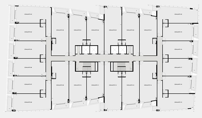 EZ Mark – Planta 7 pavimento – Bloco Paris