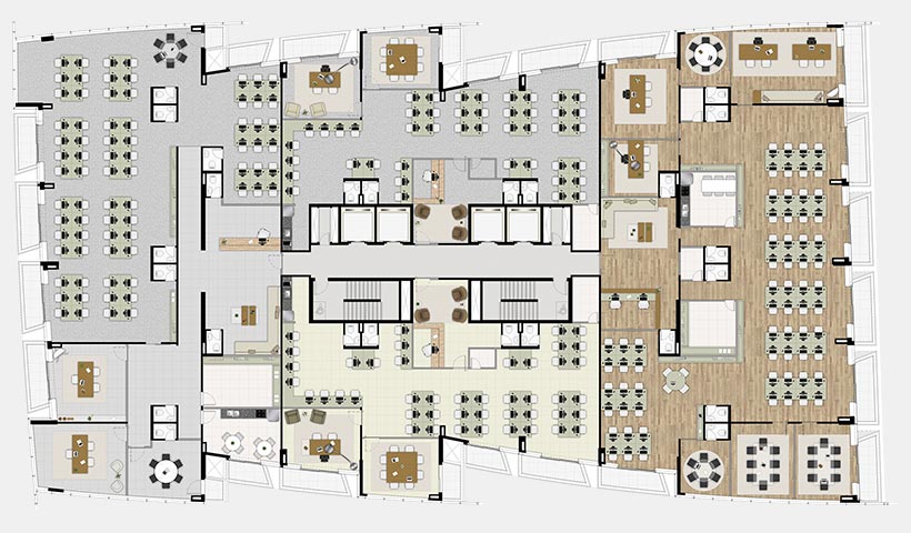 EZ Mark – Planta 7º pavimento – Bloco Xangai