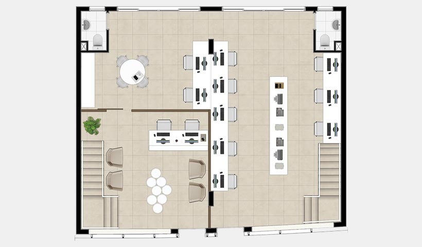 EZ Mark – Planta duplex inferior