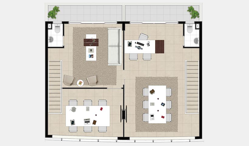 EZ Mark – Planta duple superior