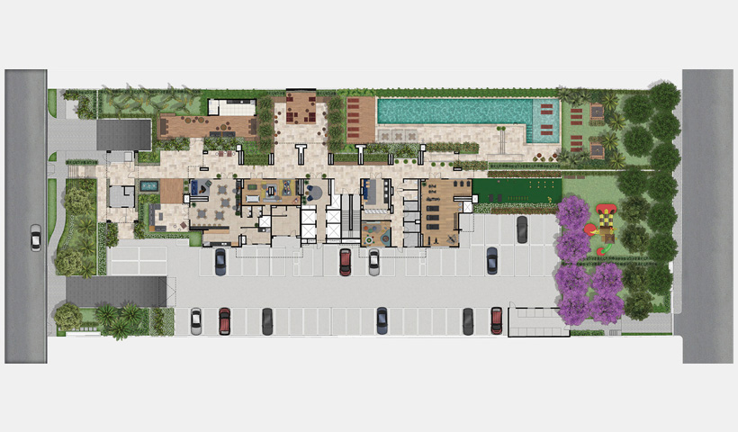 Gran Maia Giardino – Implantação