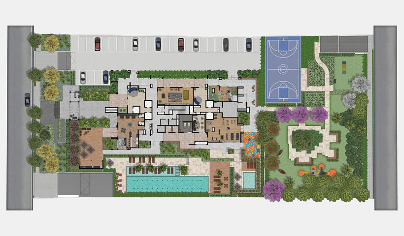 Gran Maia Piazza – Implantação