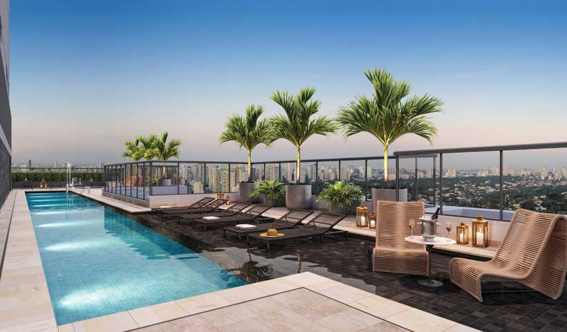 Haute Brooklin – Sky Pool com 25 m