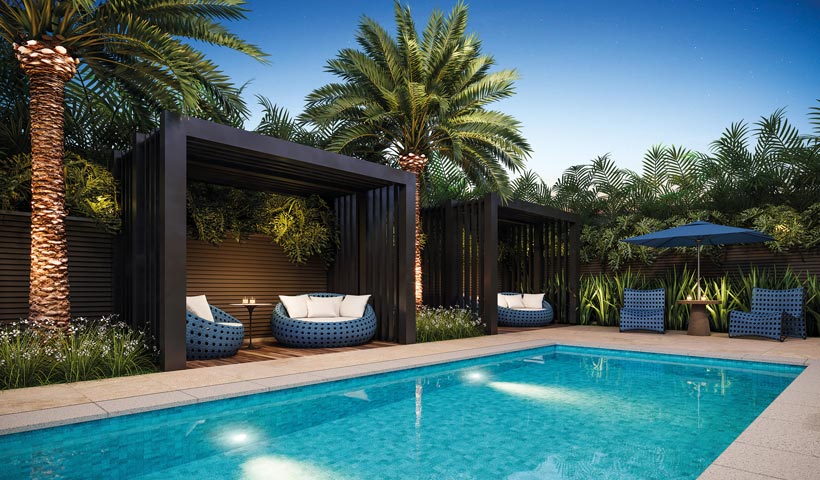 Haute Ibirapuera – bangalô piscina