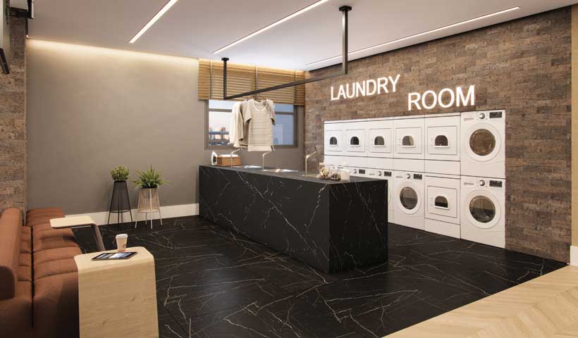 Hub Brooklin – Lavanderia - 27º pav. Rooftop